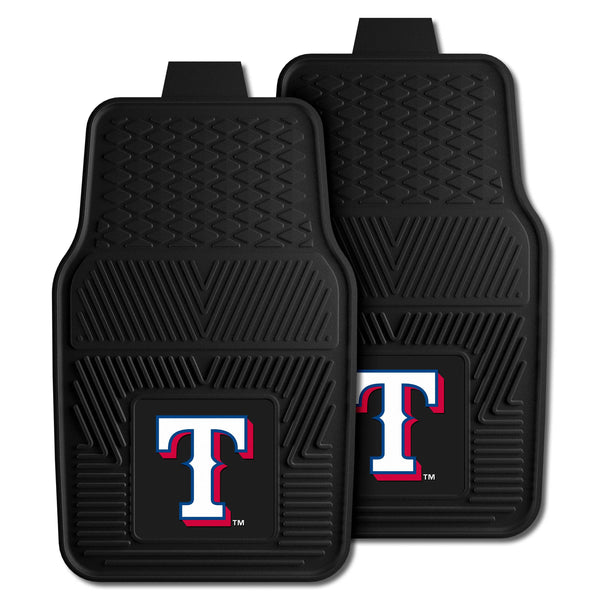 fanmats MLB - Texas Rangers 2-pc Vinyl Car Mat Set