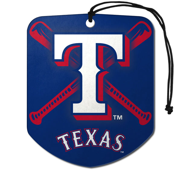 fanmats MLB - Texas Rangers Air Freshener 2-pk
