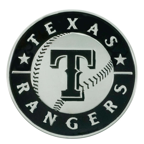 fanmats MLB - Texas Rangers Chrome Emblem