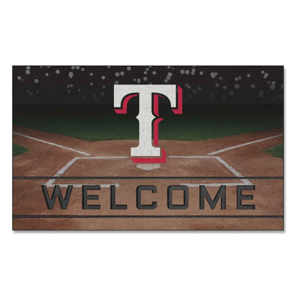 fanmats MLB - Texas Rangers Crumb Rubber Door Mat
