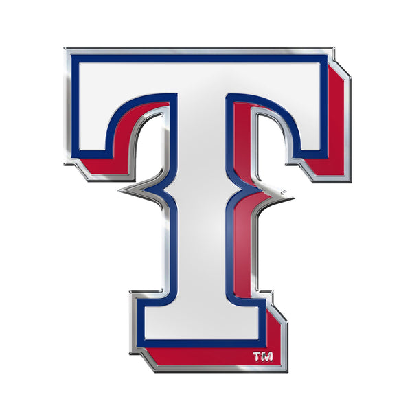 fanmats MLB - Texas Rangers Embossed Color Emblem