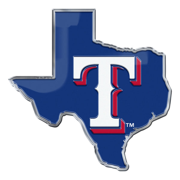 fanmats MLB - Texas Rangers Embossed State Emblem