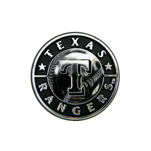 fanmats MLB - Texas Rangers Molded Chrome Emblem