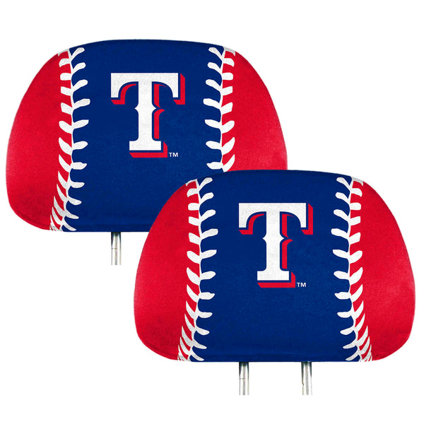 fanmats MLB - Texas Rangers Printed Headrest Cover