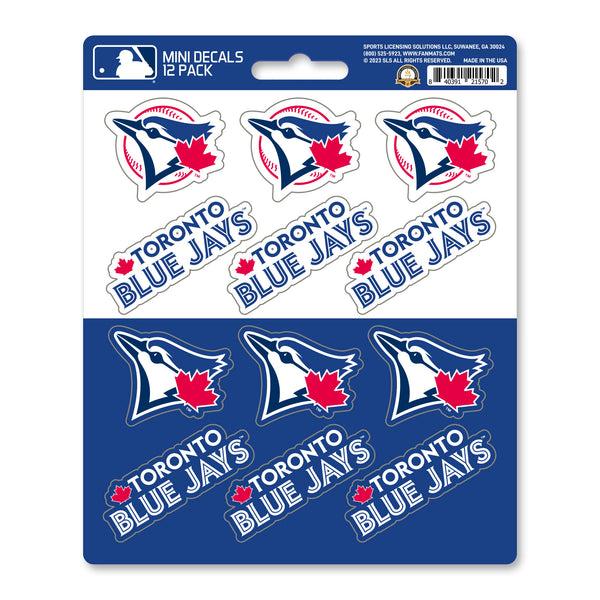 fanmats MLB - Toronto Blue Jays Mini Decal 12-pk