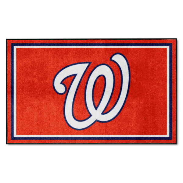 fanmats MLB - Washington Nationals 4x6 Rug