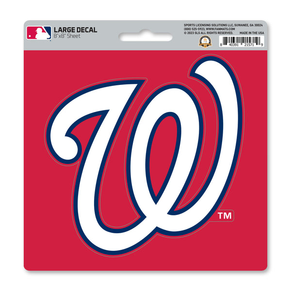 fanmats MLB - Washington Nationals Large Decal