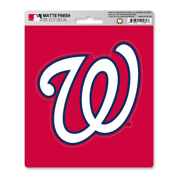 fanmats MLB - Washington Nationals Matte Decal