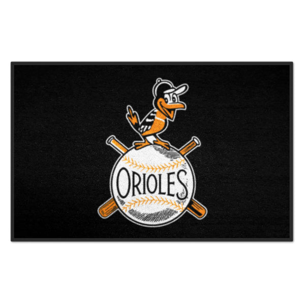 fanmats MLBCC – Baltimore Orioles Starter Mat - Retro