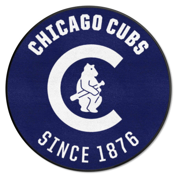 fanmats MLBCC Chicago Cubs Roundel Mat