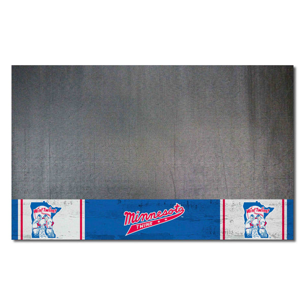 fanmats MLBCC - Minnesota Twins Grill Mat - Retro