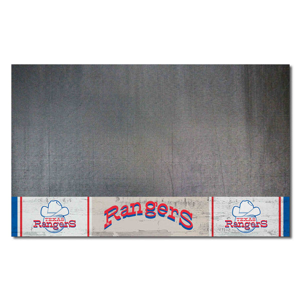 fanmats MLBCC - Texas Rangers Grill Mat - Retro