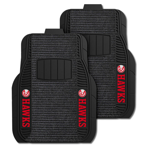 fanmats NBA - Atlanta Hawks 2-pc Deluxe Car Mat Set