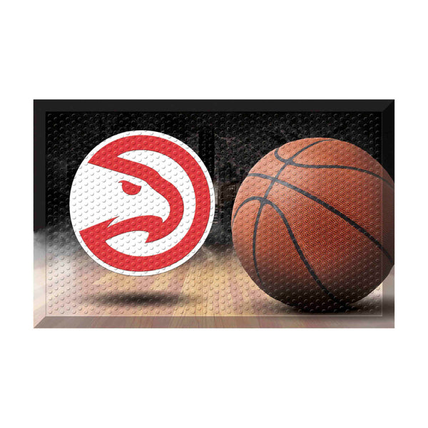 fanmats NBA - Atlanta Hawks Scraper Mat