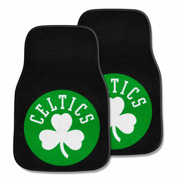 fanmats NBA - Boston Celtics 2-pc Carpet Car Mat Set