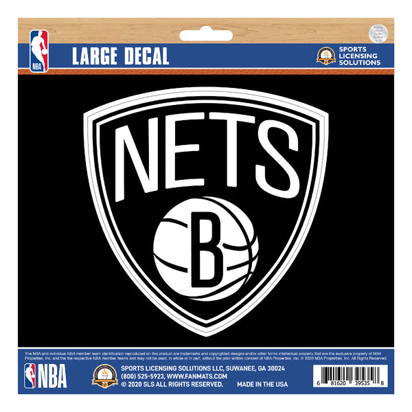 fanmats NBA - Brooklyn Nets Large Decal