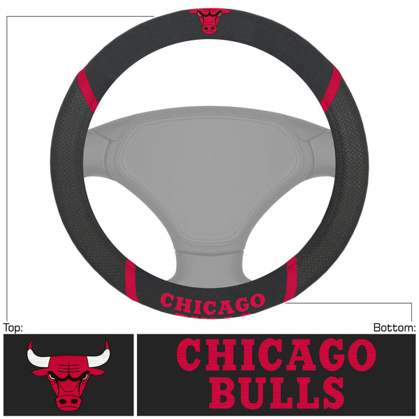 fanmats NBA - Chicago Bulls Steering Wheel Cover