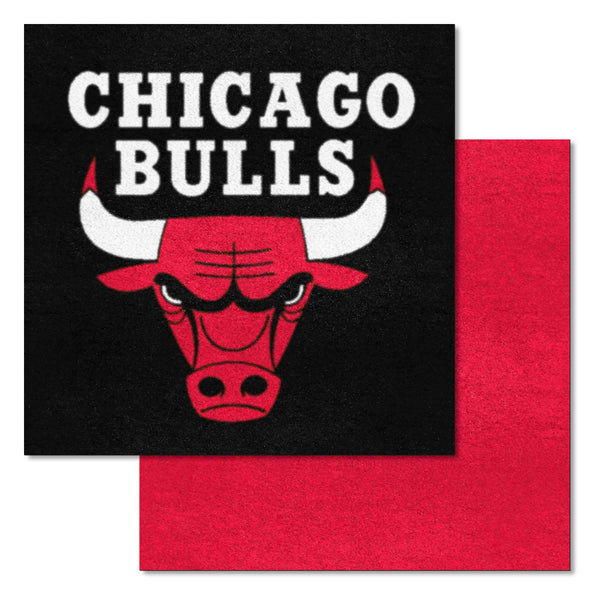 fanmats NBA - Chicago Bulls Team Carpet Tiles