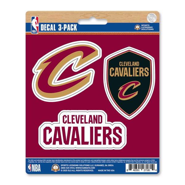 fanmats NBA - Cleveland Cavaliers Decal 3-pk
