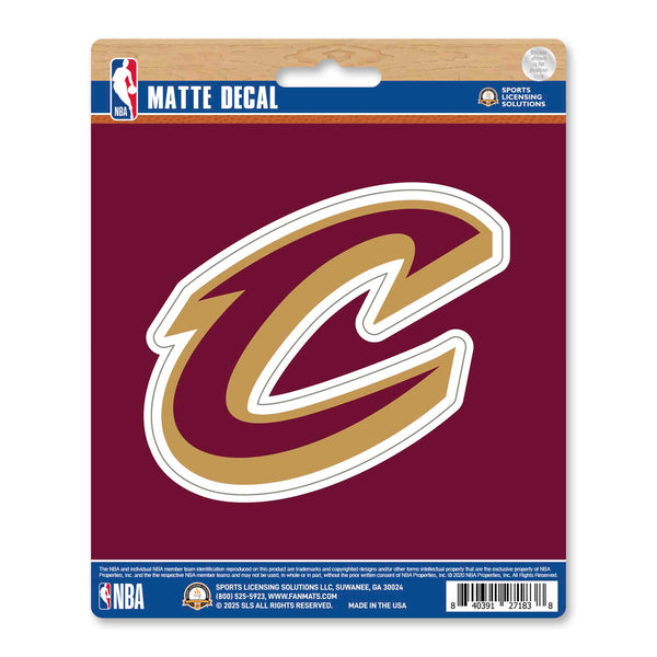 fanmats NBA - Cleveland Cavaliers Matte Decal