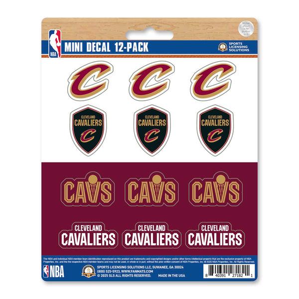 fanmats NBA - Cleveland Cavaliers Mini Decal 12-pk