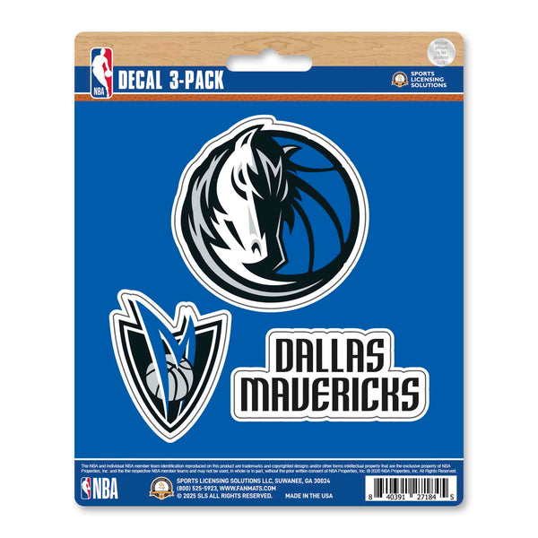 fanmats NBA - Dallas Mavericks Decal 3-pk