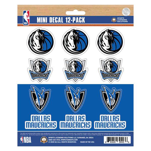 fanmats NBA - Dallas Mavericks Mini Decal 12-pk