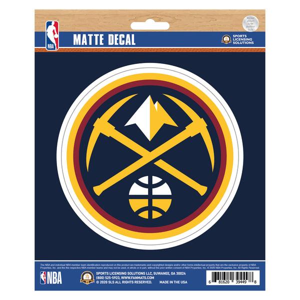 fanmats NBA - Denver Nuggets Matte Decal