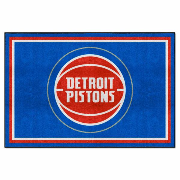 fanmats NBA - Detroit Pistons 5x8 Rug