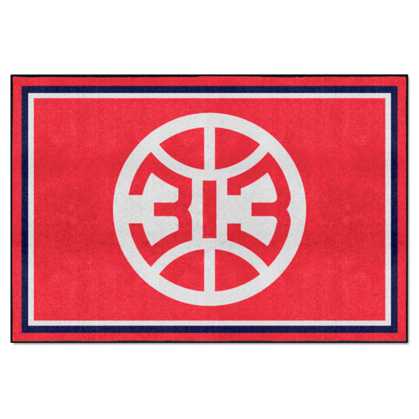 fanmats NBA - Detroit Pistons 5x8 Rug