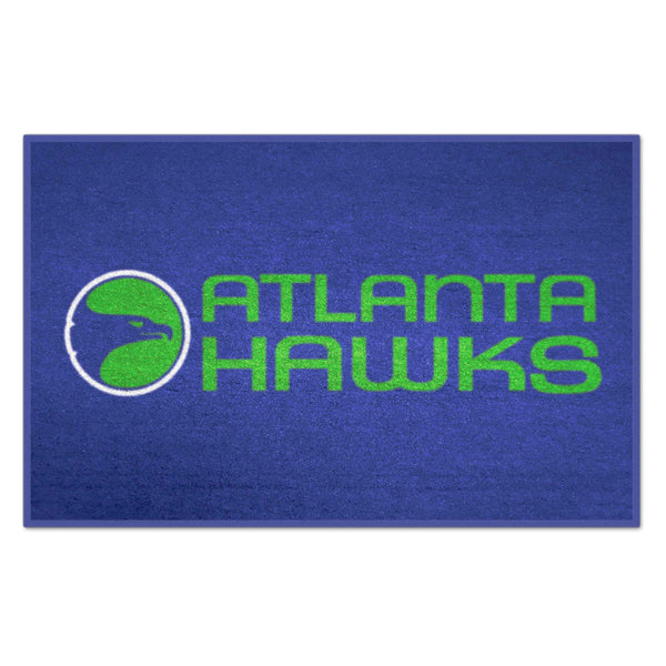 fanmats NBAV – Atlanta Hawks Starter Mat - Retro