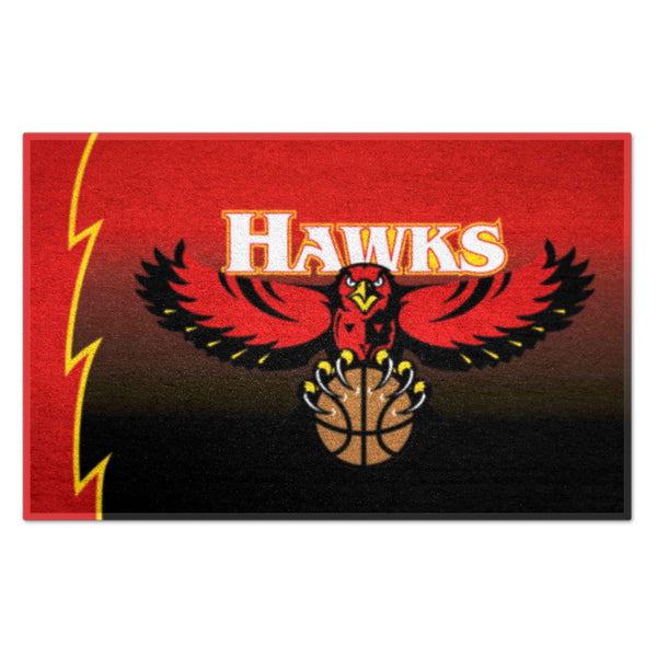 fanmats NBAV – Atlanta Hawks Starter Mat - Retro