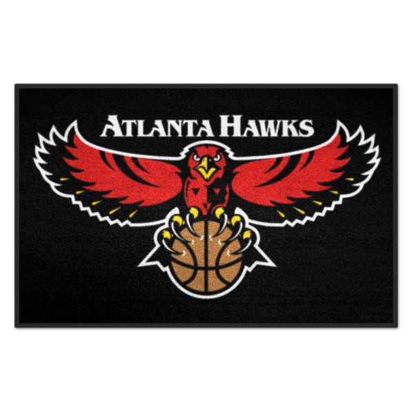 fanmats NBAV – Atlanta Hawks Starter Mat - Retro