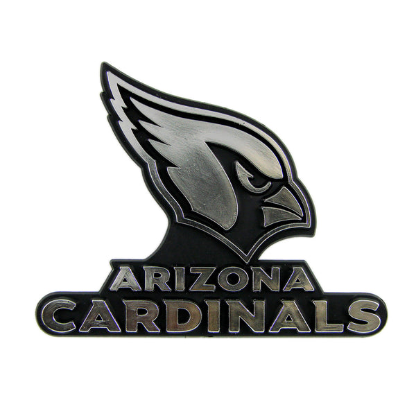 fanmats NFL - Arizona Cardinals Molded Chrome Emblem