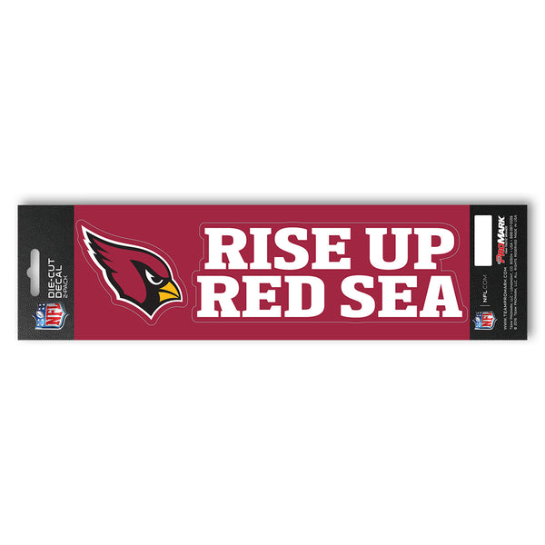 fanmats NFL - Arizona Cardinals Team Slogan Decal