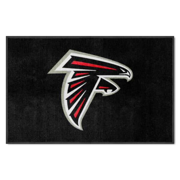 fanmats NFL - Atlanta Falcons 4X6 Logo Mat - Landscape