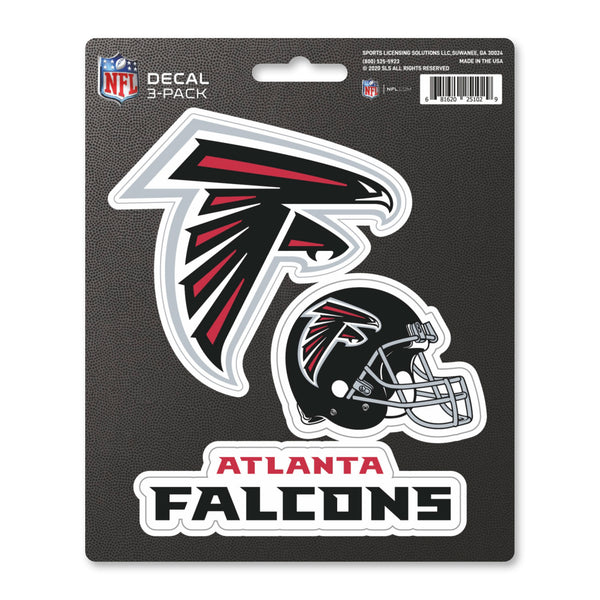 fanmats NFL - Atlanta Falcons Decal 3-pk