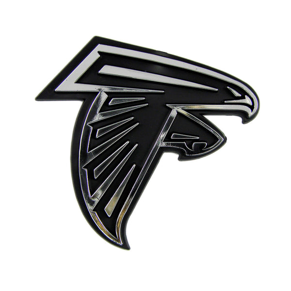 fanmats NFL - Atlanta Falcons Molded Chrome Emblem