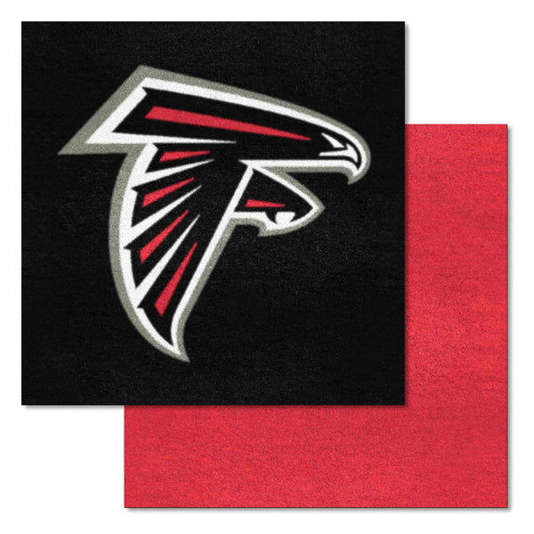 fanmats NFL - Atlanta Falcons Team Carpet Tiles