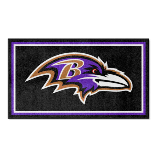 fanmats NFL - Baltimore Ravens 3X5AREARUG