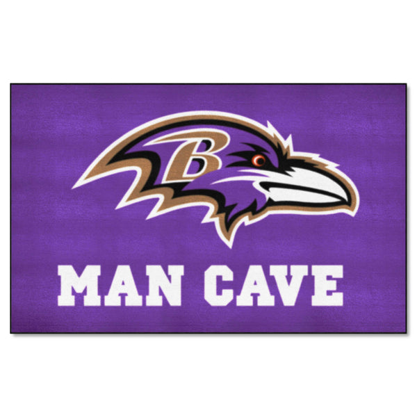 fanmats NFL - Baltimore Ravens Man Cave Ulti-Mat