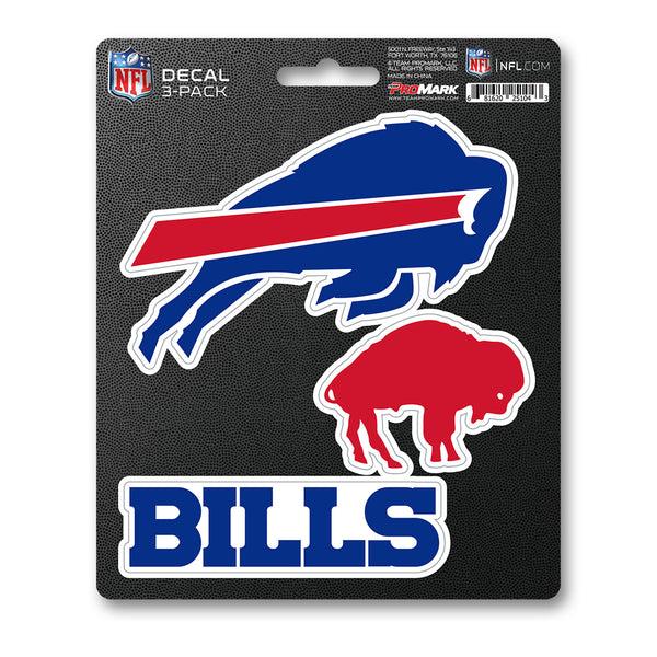fanmats NFL - Buffalo Bills Decal 3-pk