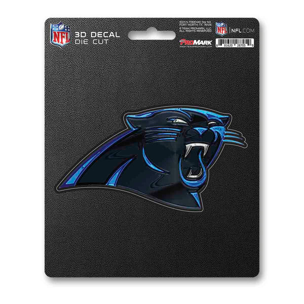 fanmats NFL - Carolina Panthers 3D Decal