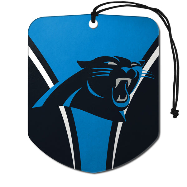 fanmats NFL - Carolina Panthers Air Freshener 2-pk