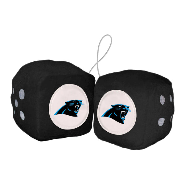 fanmats NFL - Carolina Panthers Fuzzy Dice