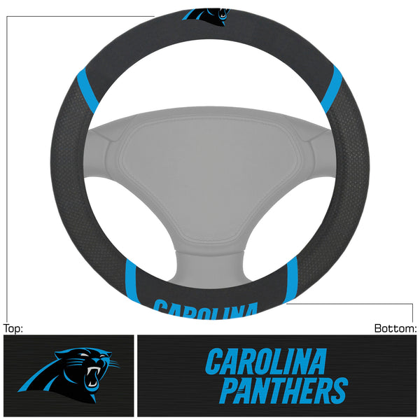 fanmats NFL - Carolina Panthers Steering Wheel Cover