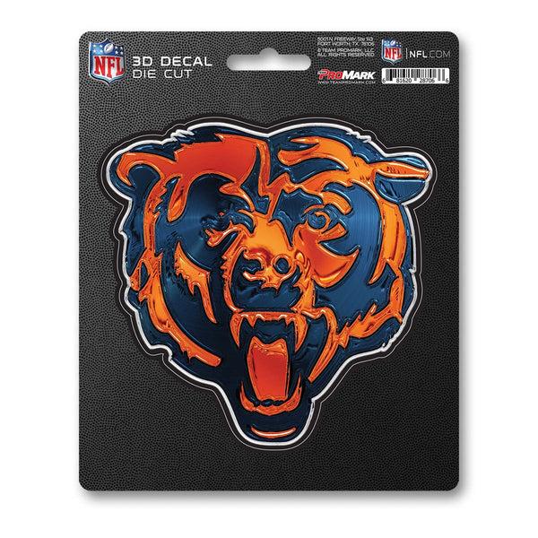 fanmats NFL - Chicago Bears 3D Decal