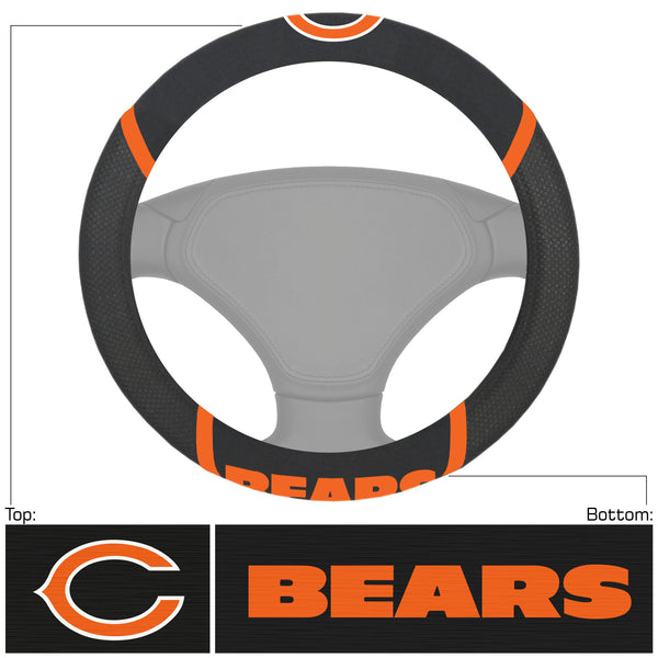 fanmats NFL - Chicago Bears Steering Wheel Cover