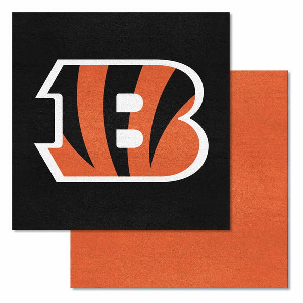 fanmats NFL - Cincinnati Bengals Team Carpet Tiles
