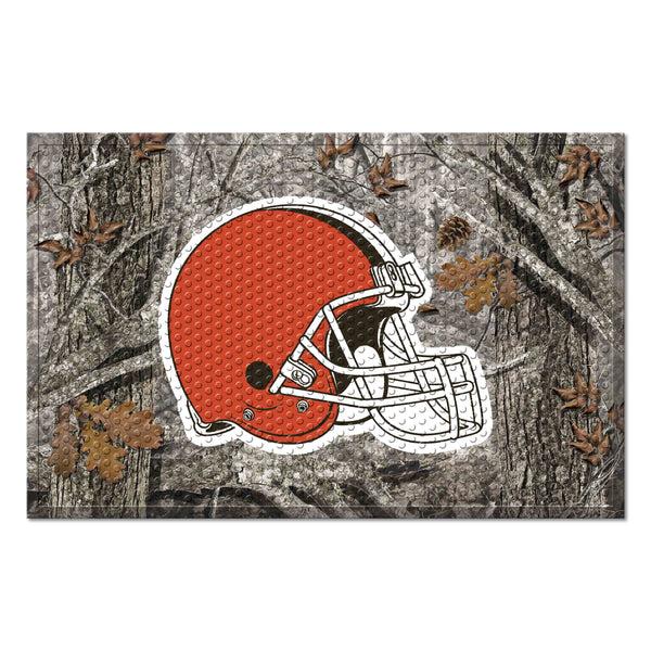 fanmats NFL - Cleveland Browns Camo Scraper Mat